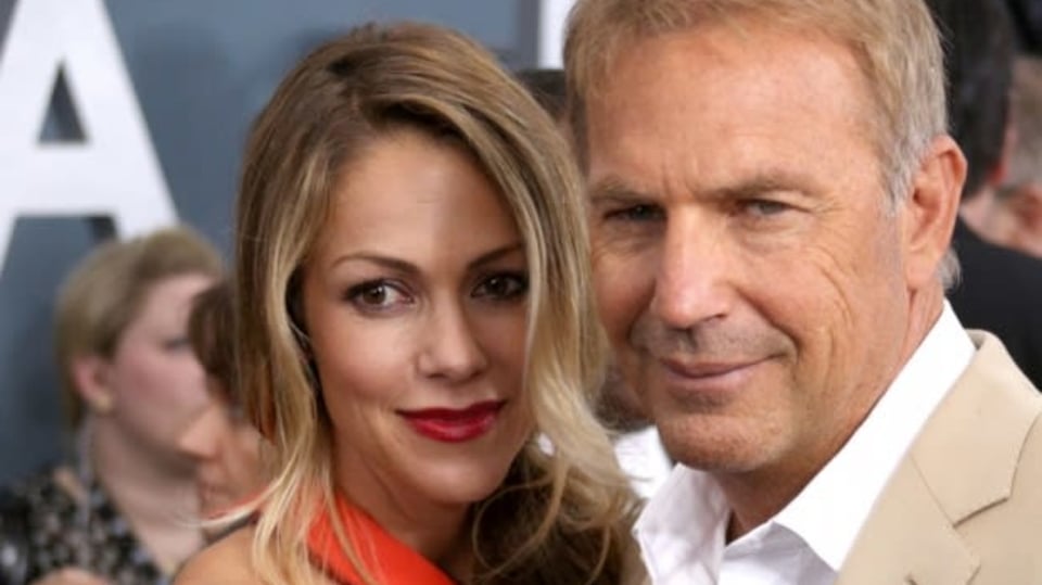Kevin Costner a jeho druhá žena, bývalá modelka Christine Baumgartner